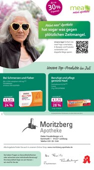 mea - meine apotheke Prospekt der KW 27 "Unsere Juli-Angebote" Aktueller mea - meine apotheke Prospekt "Unsere Juli-Angebote" Seite 1 von 4 Seiten