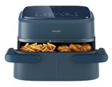 Friteuse sans huile Air fryer XXL 2 en 1 modulable - PHILIPS - Carrefour à Limoges Friteuse sans huile Air fryer XXL 2 en 1 modulable - PHILIPS en promo chez Carrefour Limoges à 119,99 €