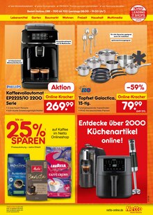 Kaffeevollautomat im aktuellen Netto Marken-Discount Prospekt (Leipzig) Kaffeevollautomat im Netto Marken-Discount Prospekt "Aktuelle Angebote" mit 66 Seiten (Leipzig)