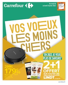 Carrefour Catalogue "VOS VOEUX LES MOINS CHERS", 80 pages, Vaujours,  18/01/2022 - 31/01/2022