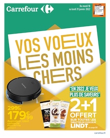 Carrefour Catalogue "VOS VOEUX LES MOINS CHERS", 80 pages, Aigremont, 18/01/2022 - 31/01/2022 Carrefour Catalogue "VOS VOEUX LES MOINS CHERS", 80 pages, Aigremont, 18/01/2022 - 31/01/2022