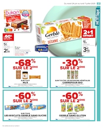Prix et réduction Dukan dans le prospectus Carrefour en cours Offre Dukan dans le catalogue Carrefour du moment à la page 39