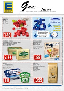 Aktueller EDEKA Prospekt "Aktuelle Angebote" Seite 1 von 4 Seiten für Köln