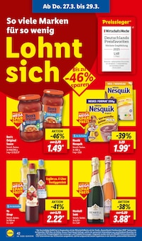 Sekt im Lidl Prospekt "LIDL LOHNT SICH" mit 64 Seiten (Chemnitz)