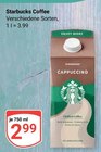 Coffee Angebote von Starbucks bei GLOBUS Worms für 2,99 €