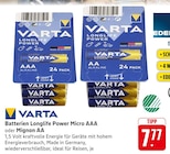 Longlife Power Micro AAA Angebote von VARTA bei E center Kaiserslautern