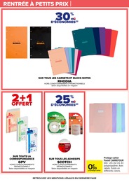 Offre Cahier dans le catalogue Carrefour du moment à la page 99