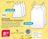 3er-Pack Damen Unterhemden Angebote von BODYGUIDE bei Netto mit dem Scottie Frankfurt für 8,99 €