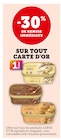 -30 de remise immédiate sur tout Carte d'Or - Carte d'Or dans le catalogue Super U