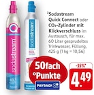 Quick Connect oder CO₂-Zylinder mit Klickverschluss Angebote von Sodastream bei E center Göppingen für 4,49 €