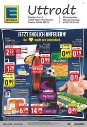 EDEKA Prospekt für Voerde (Niederrhein) mit 25 Seiten EDEKA Prospekt für Voerde (Niederrhein): "Aktuelle Angebote", 25 Seiten, 15.06.2026 - 20.06.2026