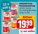 Katzennassnahrung Angebote von animonda Carny bei REWE Speyer für 19,99 €