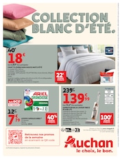 Promos Aspirateur dans le catalogue "COLLECTION BLANC D'ÉTÉ" de Auchan Hypermarché Aspirateur en promo dans le catalogue Auchan Hypermarché à la page 8