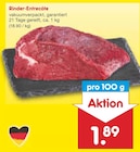 Aktuelle Rindfleisch Angebote bei Netto Marken-Discount in Leverkusen Aktuelles Rinder-Entrecôte Angebot bei Netto Marken-Discount in Leverkusen ab 1,89 €