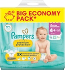 Aktuelles Windeln Premium Protection Gr. 4+ (10-15 kg) Big Pack Angebot bei dm-drogerie markt in Braunschweig ab 19,95 €