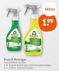 Reiniger im Angebot bei tegut in München Reiniger Angebote von Frosch bei tegut München für 1,99 €