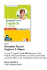 Komplett Trainer Englisch 5. Klasse im Angebot bei Thalia in Hanau Komplett Trainer Englisch 5. Klasse Angebote von Klett bei Thalia Hanau für 16,95 €