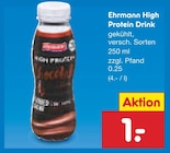 High Protein Drink im Angebot bei Netto Marken-Discount in Freiburg High Protein Drink Angebote von Ehrmann bei Netto Marken-Discount Freiburg für 1,00 €