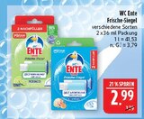 Frische-Siegel Anti-Kalk Angebote von WC Ente bei Marktkauf Plauen für 2,99 €
