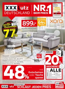 Wohnzimmertisch im XXXLutz Möbelhäuser Prospekt "NR.1 BEIM PREIS" mit 37 Seiten (Duisburg)