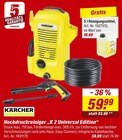 Hochdruckreiniger „K 2 Universal Edition“ im Angebot bei toom Baumarkt in Hemer Hochdruckreiniger „K 2 Universal Edition“ Angebote von Kärcher bei toom Baumarkt Hemer für 59,99 €