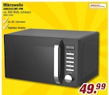 Mikrowelle AM820C2MT-PM von POCO für 49,99 € bei POCO im Angebot Mikrowelle AM820C2MT-PM von POCO im aktuellen POCO Prospekt