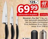Messerset „Five Star“ im Segmüller Prospekt Messerset „Five Star“ von Zwilling im aktuellen Segmüller Prospekt für 69,99 €
