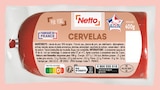 Cervelas pur porc ou saucisson à l'ail blanc ou saucisson à l'ail goût fumé - Netto dans le catalogue Netto