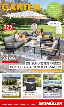 Terrassenmöbel im Segmüller Prospekt "Garten Spezial" mit 20 Seiten (Bergisch Gladbach)