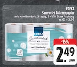 Samtweich Toilettenpapier Angebote von EDEKA bei E center Jena für 2,49 €