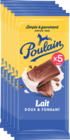 TABLETTES DE CHOCOLAT AU LAIT POULAIN - POULAIN en promo chez Auchan Hypermarché Grigny à 5,89 €