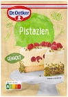 Knabberzeug im REWE Prospekt Pistazien gehackt von Dr. Oetker im aktuellen REWE Prospekt für 2,29 €