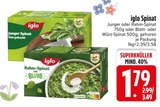 Junger Spinat im EDEKA Prospekt Junger Spinat von Iglo im aktuellen EDEKA Prospekt für 1,79 €