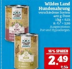 Adult Rind oder Adult Huhn Angebote von Wildes Land bei Marktkauf Nürnberg für 2,49 €