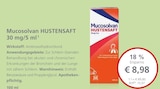 Hustensaft bei LINDA Premiumapotheke im Witzenhausen Prospekt für 8,98 €