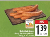 Brotzeitwürstchen Angebote bei E center Erlangen für 1,39 €