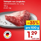 Tafelspitz vom Jungbullen im Angebot bei Netto Marken-Discount in Kirchheim Tafelspitz vom Jungbullen Angebote bei Netto Marken-Discount Kirchheim für 1,29 €