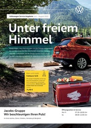Volkswagen Prospekt für Bedburg, Erft: Endlich wieder Sommer, 1 Seite, 01.06.2022 - 31.08.2022