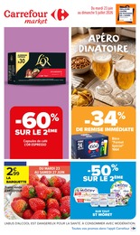 Catalogue Carrefour Market à Pianottoli-Caldarello, avec 15 pages Prospectus Carrefour Market à Pianottoli-Caldarello, "Carrefour market", 15 pages, 23/06/2026 - 05/07/2026