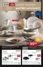 Aktueller XXXLutz Möbelhäuser Prospekt, "Lecker kochen, perfekt servieren!", mit Angeboten der Woche, gültig von 01.09.2025 bis 01.09.2025