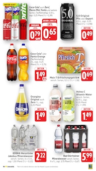 Wasser im aktuellen EDEKA Prospekt (Freiburg (Breisgau)) Wasser im EDEKA Prospekt "Aktuelle Angebote" mit 43 Seiten (Freiburg (Breisgau))
