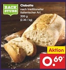 Ciabatta von Backstube im aktuellen Netto Marken-Discount Prospekt