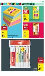 Prix et réduction Bloc-Note dans le prospectus Carrefour Market en cours Offre Bloc-Note dans le catalogue Carrefour Market du moment à la page 9