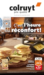 Prospectus Colruyt à Bouzonville, "C'est l'heure du réconfort!", 8 pages, 26/11/2025 - 30/11/2025