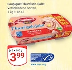 Thunfisch-Salat im Angebot bei GLOBUS in Krefeld Thunfisch-Salat Angebote von Saupiquet bei GLOBUS Krefeld für 3,99 €