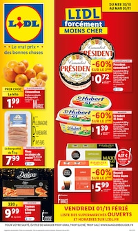 Prospectus Lidl à Calonne-Ricouart, "LIDL forcément MOINS CHER", 85 pages de promos valables du 30/10/2024 au 05/11/2024