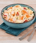 Tagliatelles au surimi ou piémontaise au jambon ou pommes de terre ou mini penne tomate mozzarella - Super U à Quimper Tagliatelles au surimi ou piémontaise au jambon ou pommes de terre ou mini penne tomate mozzarella en promo chez Super U Quimper à 5,50 €