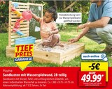 Sandkasten mit Wasserspielwand, 28-teilig Angebot in Neuenrode Sandkasten mit Wasserspielwand, 28-teilig im aktuellen Prospekt bei Lidl in Neuenrode