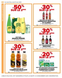 Offre Perrier dans le catalogue Carrefour du moment à la page 50