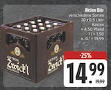 Aktien Bier im Angebot bei E center in Buchen Aktien Bier Angebote bei E center Buchen für 14,99 €